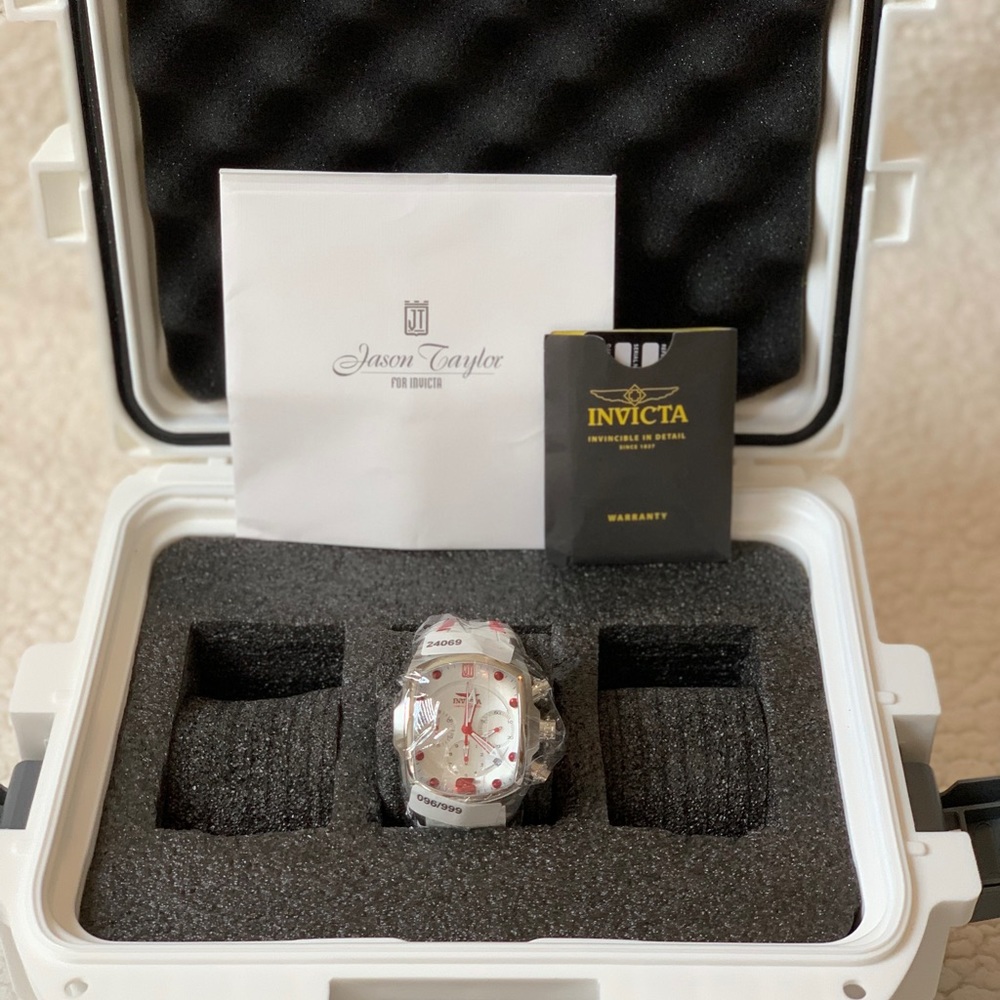 Limited edition Jason Taylor Invicta men’s Watch